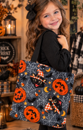 Satin Lined Halloween Tote Bag