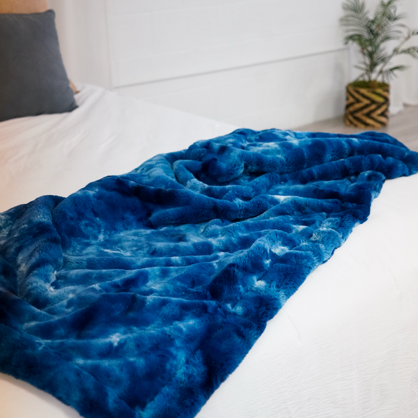 Bunny Fusion Pacific Minky Blanket
