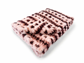 Milan Luca Black Cherry Minky Blanket
