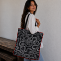 Minky Lined Halloween Tote Bag