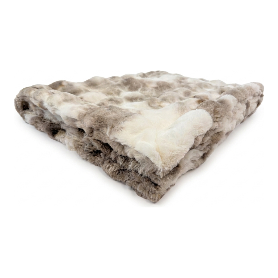 Sorbet Powderpuff Truffle Minky Blanket