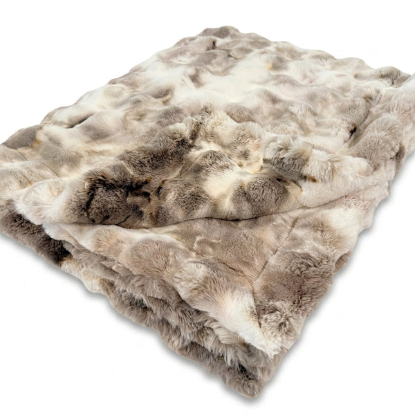 Sorbet Powderpuff Truffle Minky Blanket