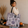 Minky Lined Halloween Tote Bag