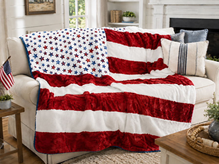 XL American Flagstrip - Encore & Hide