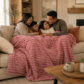 Vienna Desert Rose Minky Blanket