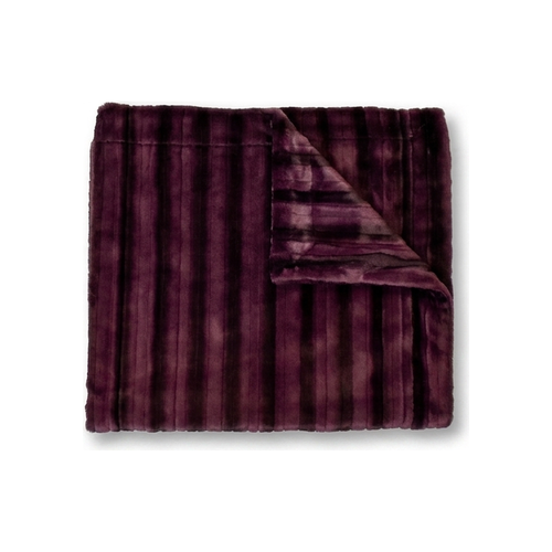 Vienna Plumwine Minky Blanket