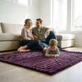 Vienna Plumwine Minky Blanket