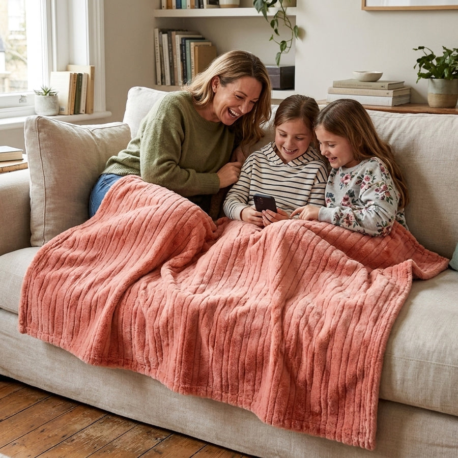 Vienna Adobe Minky Blanket
