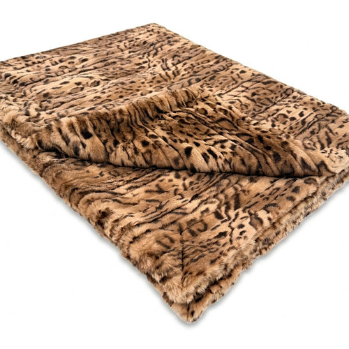 Vienna Bengal Pecan Minky Blanket