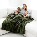 Vienna Chive Minky Blanket