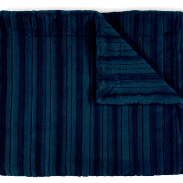Vienna Dark Sea Minky Blanket