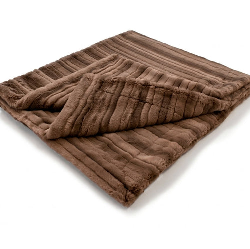 Vienna Simply Taupe Minky Blanket