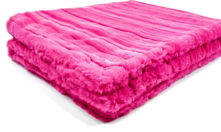 Vienna Think Pink Minky Blanket