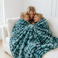 Milan Enzo Jade Minky Blanket