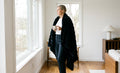 Milan Black Minky Blanket