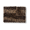 Milan Lynx Pecan Minky Blanket
