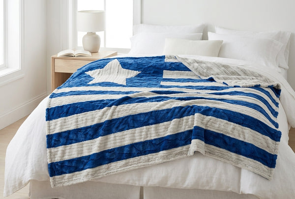 U.S. Air Force Vienna Vapor - XL Flagstrip Blanket