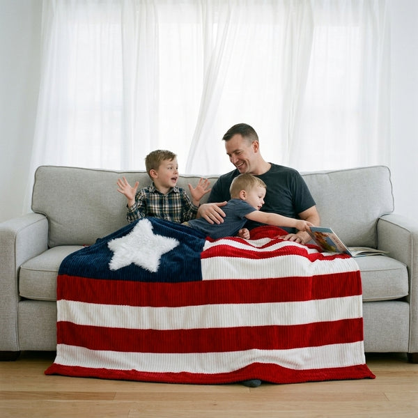 XL American Flagstrip - Oceana Navy
