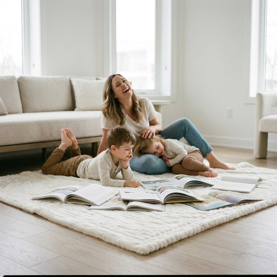 Vienna Natural Minky Blanket
