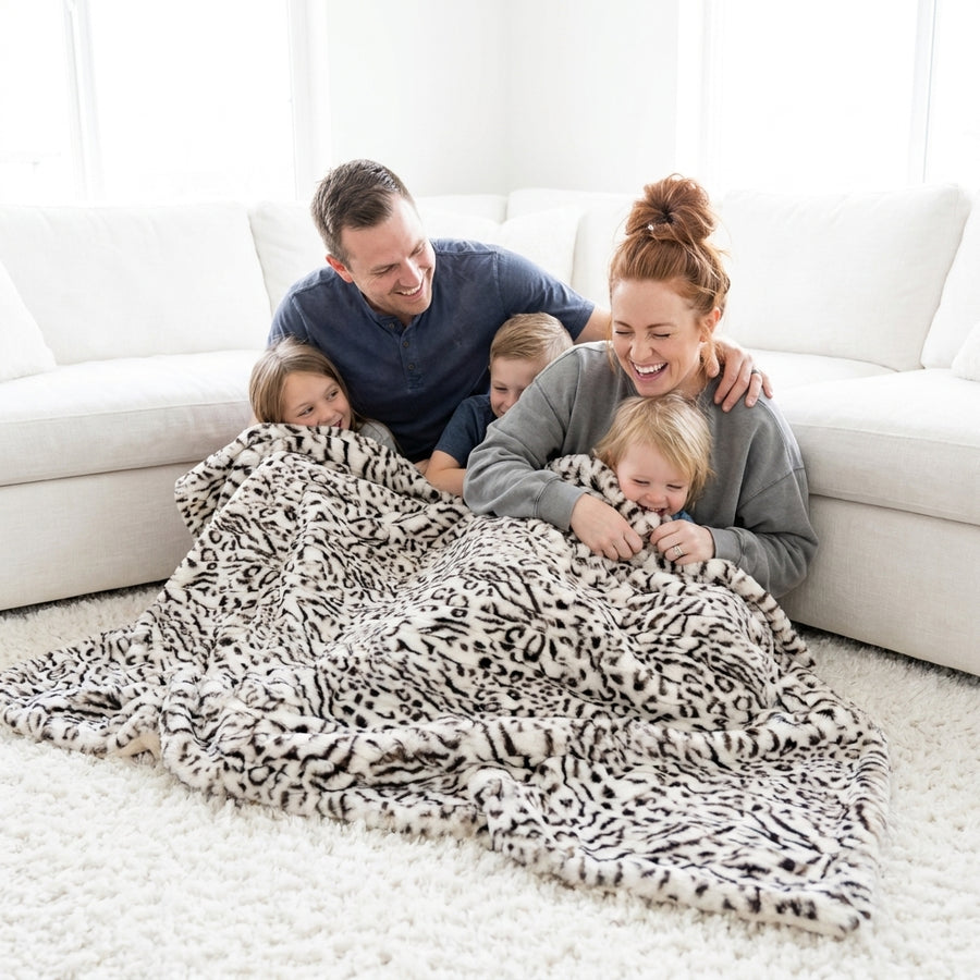 Vienna Bengal Rum Raisin Minky Blanket