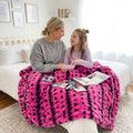 Milan Luca Think Pink Minky Blanket