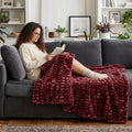 Milan Enzo Desert Rose Minky Blanket
