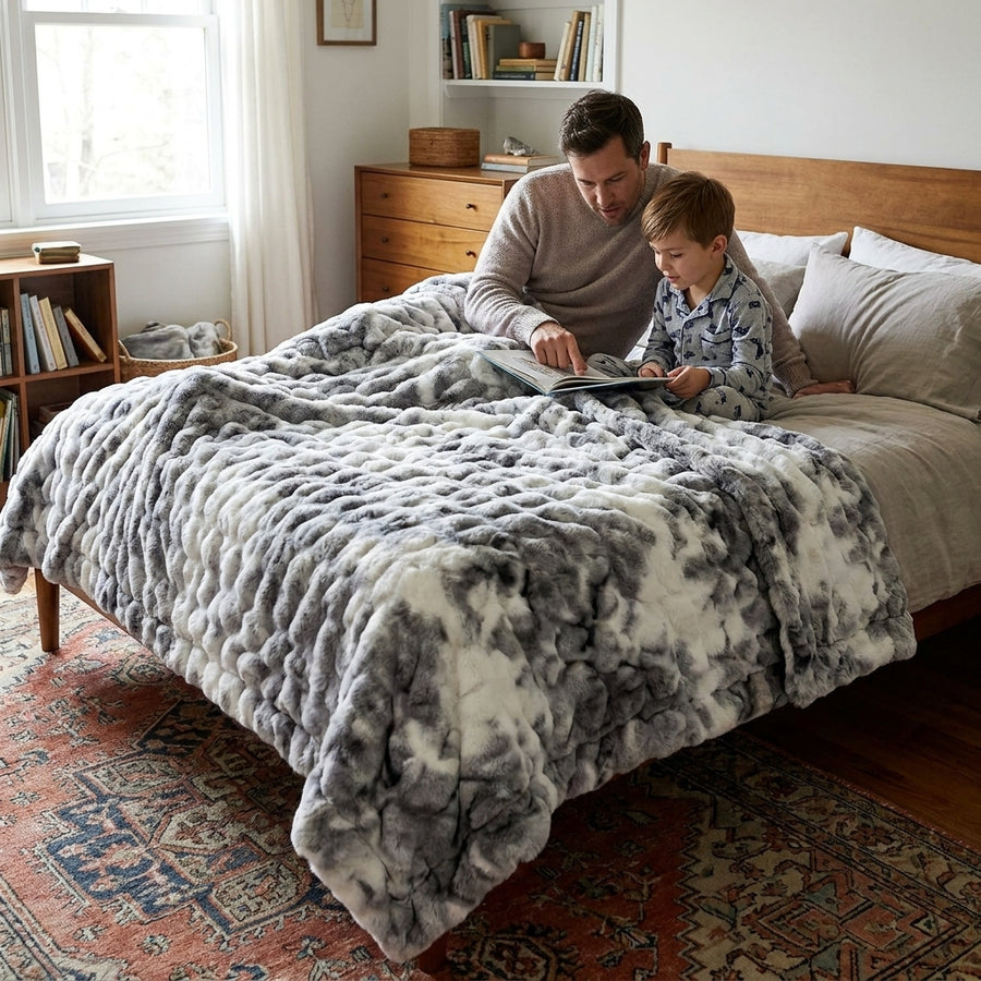 Sorbet Powderpuff Alloy Minky Blanket