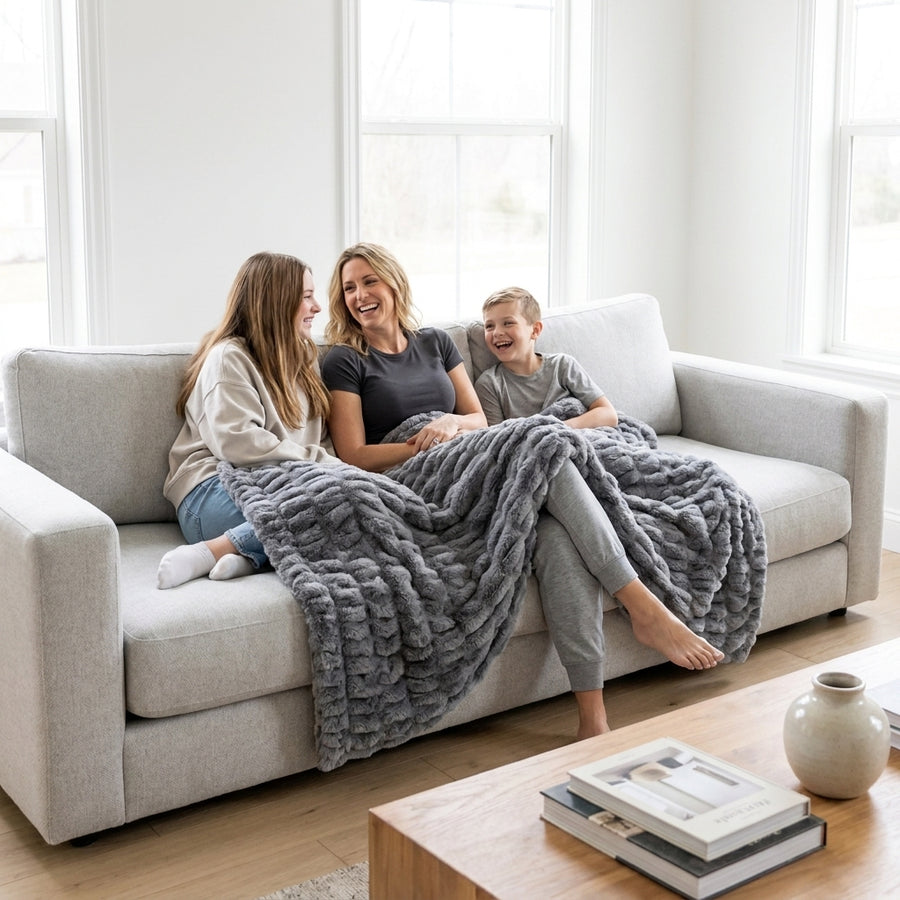 Milan Moonstone Minky Blanket