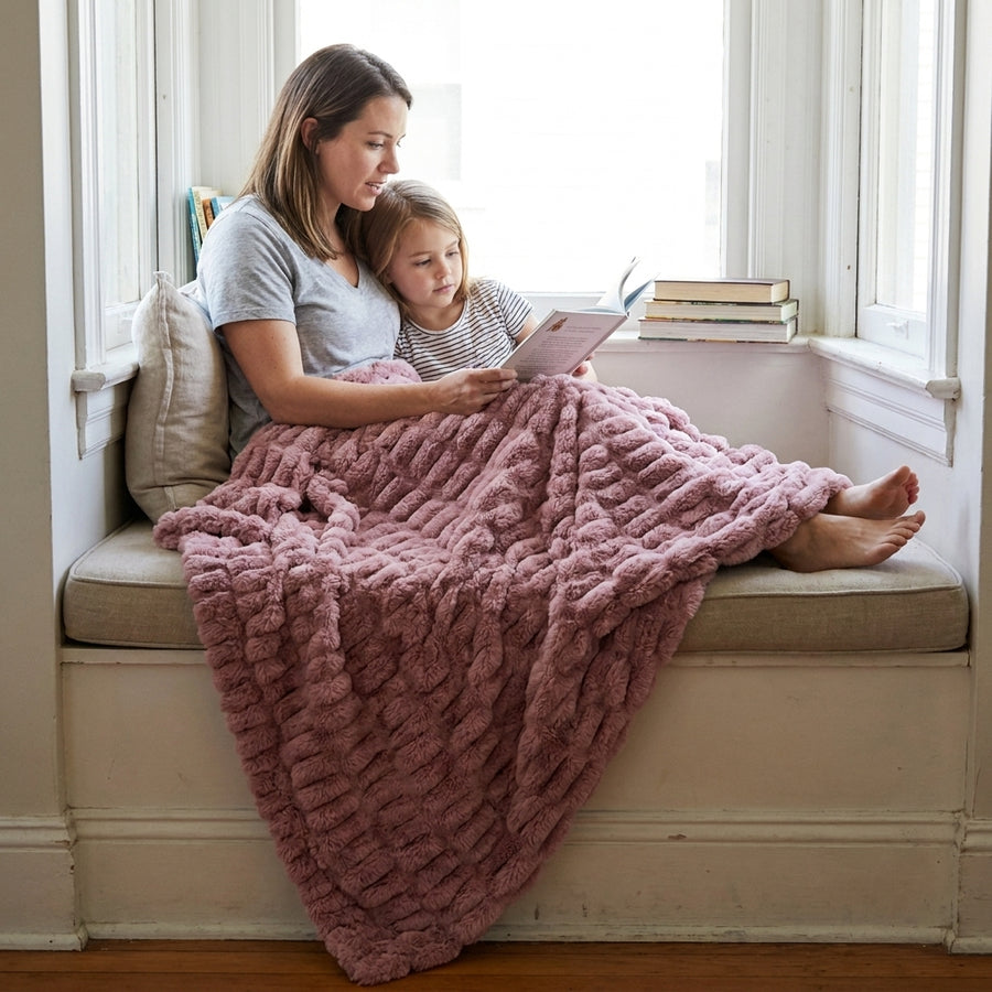 Milan Fig Jam Minky Blanket