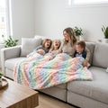Milan Gelato Pastel Minky Blanket