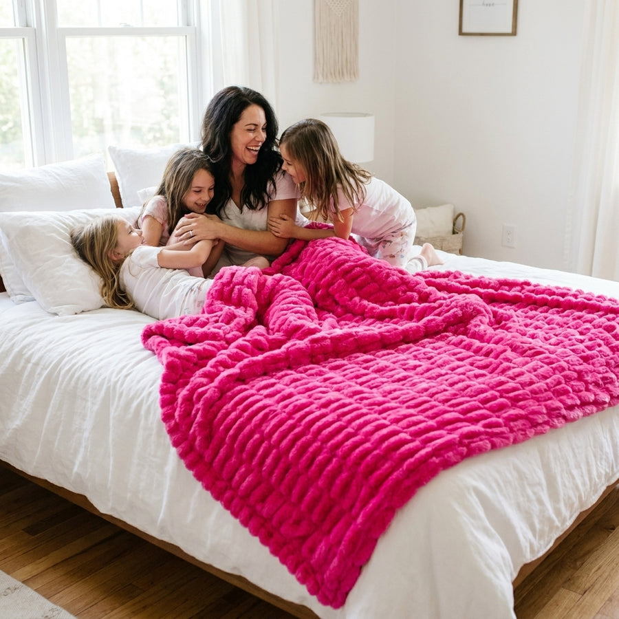 Milan Think Pink Minky Blanket