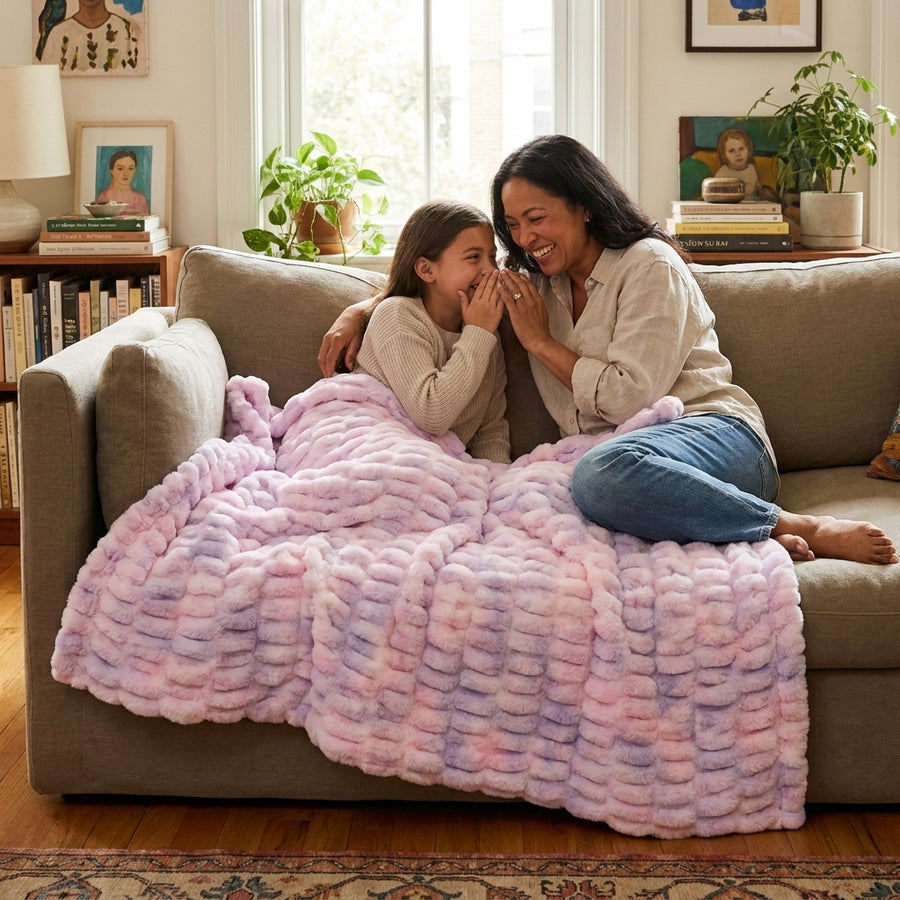 Milan Gelato Unicorn Minky Blanket