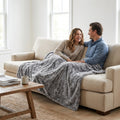 Wild Rabbit Silver Lining Minky Blanket