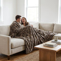 Wild Rabbit Walnut Minky Blanket