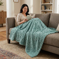Demi Rose Juniper Minky Blanket