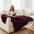 Glazed Vienna Cherry Cola Minky Blanket
