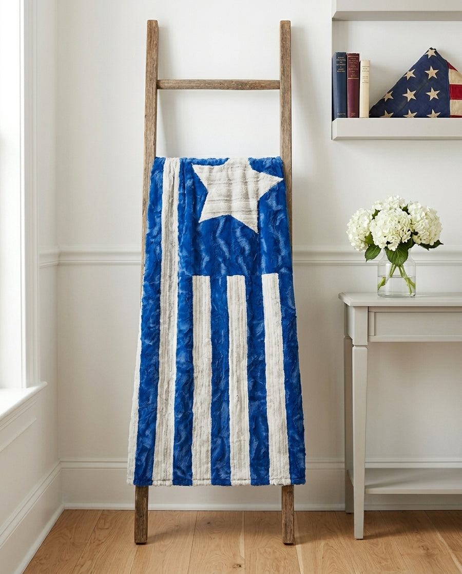 U.S. Air Force Vienna Vapor - XL Flagstrip Blanket