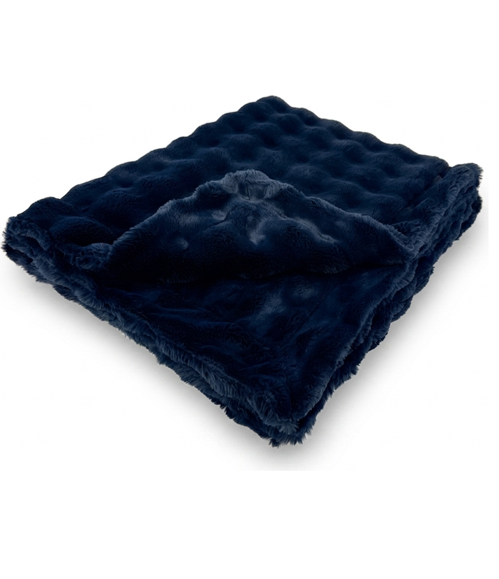 Powderpuff Nightfall Minky Blanket