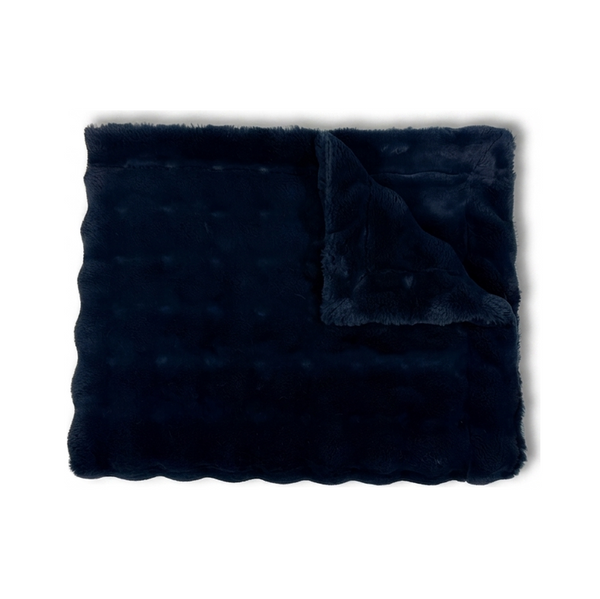 Powderpuff Nightfall Minky Blanket