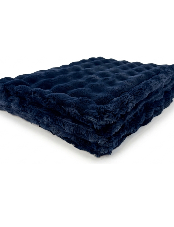 Powderpuff Nightfall Minky Blanket