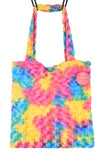 Rainbow Rose Sorbet - Tote Bag - Sew Sweet Minky Designs