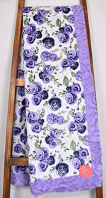 Rosie Eggplant / Demi Rose Bellflower - XL Snuggler