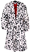 Dalmatian Snow - Minky Robe - Sew Sweet Minky Designs