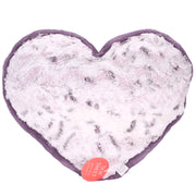 Heart Snowy Owl Elderberry - Stuffie - Sew Sweet Minky Designs