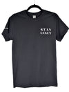 Sew Sweet Stay Cozy Black T Shirt - Sew Sweet Minky Designs
