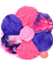 Flower Frosted Shaggy Bubblegum - Stuffie - Sew Sweet Minky Designs