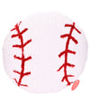 Baseball Chenille Snow - Stuffie - Sew Sweet Minky Designs
