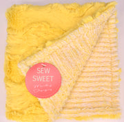 Glacier Buttercup / Weave Buttercup - Lovie - Sew Sweet Minky Designs