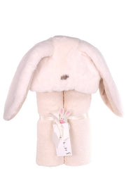 Lux Ivory Bunny - Swankie Hooded Towel - Sew Sweet Minky Designs