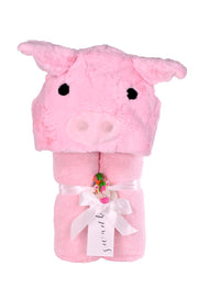 Pig - Swankie Hooded Towel - Sew Sweet Minky Designs